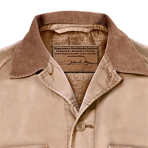 john wayne stockade jacket men